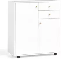 Promotions Komoda bufetas, 74x35x85.5 cm, balta, su laikymo vieta
