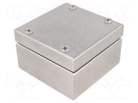 Enclosure: multipurpose | X: 100mm | Y: 100mm | Z: 61mm | natural | IP66