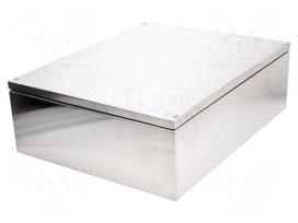 Enclosure: multipurpose | X: 400mm | Y: 500mm | Z: 161mm | natural | IP66