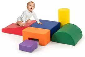 Promotions Vidaus laipiojimo ir ropojimo žaidimų rinkinys, 60x40x20 cm, įvairiaspalvis, putplastis