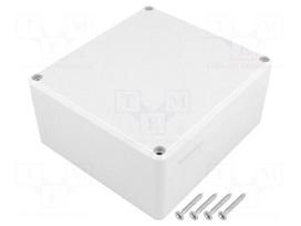 Enclosure: multipurpose | X: 115mm | Y: 125mm | Z: 58mm | ABS | grey | IP65
