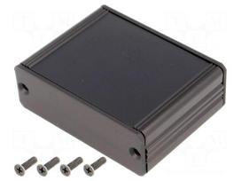 Enclosure: with panel | AKG | X: 69mm | Y: 50mm | Z: 24mm | aluminium