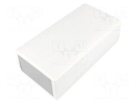 Enclosure: with panel | X: 100mm | Y: 190mm | Z: 60mm | ABS | light grey