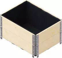 Įklotas sudedamajai augalų dėžei Upyard Upyard 80x60x40cm PP/juodas