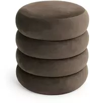 AKORD SNUGGO pufas su daiktadėže (atidaroma sėdynė), rudas