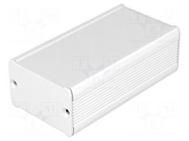 Enclosure: with panel | TUF | X: 55mm | Y: 100mm | Z: 35mm | aluminium