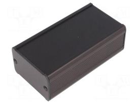 Enclosure: with panel | TUF | X: 55mm | Y: 100mm | Z: 35mm | aluminium