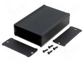 Enclosure: with panel | TUF | X: 69mm | Y: 100mm | Z: 28mm | aluminium