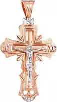 Auksinis stačiatikių kryželis Brasco 63290