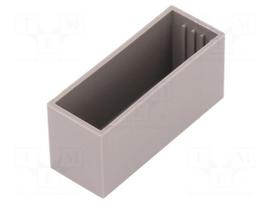 Enclosure: designed for potting | X: 15mm | Y: 40mm | Z: 19mm | ABS