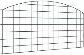 Tvenkinio tvoros rinkinys 5 pcs Žalia 100 x 50 cm Plienas