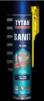 Pistoletu išleidžiamos montavimo putos drėgnoms v. Tytan Professional 750ml žalios