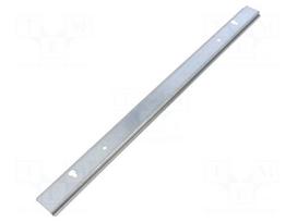 DIN rail | steel | W: 35mm | L: 450mm | GEOS-L-4050-22-O | Plating: zinc