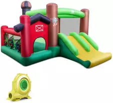 Promotions Pripučiamas pilis 365x332x225 cm, įvairiaspalvė, Oksfordo audinys