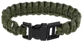 Apyrankė Badger Outdoor Paracord 550 Buckle Olive