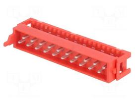 Micro-MaTch | plug | male | PIN: 20 | IDC | for ribbon cable | 1.27mm