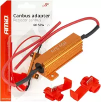 Canbus rezistorius LED lempoms 6ohm 50W amio-04094