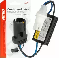 „Canbus“ rezistorius LED lemputėms 12 V 3,2 W T10 W5 W amio-04087