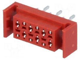 Wire-board | socket | female | PIN: 6 | THT | on PCBs | 30V | 1A | -40÷105°C