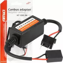 „Canbus“ rezistorius LED lemputėms 3 W 120 omų H7 amio-04088