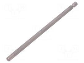 Screwdriver bit | Allen hex key | HEX 6mm | Overall len: 152mm