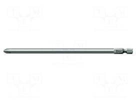 Screwdriver bit | Phillips | PH2 | Overall len: 152mm