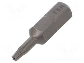 Screwdriver bit | Torx® with protection | T8H | Overall len: 25mm