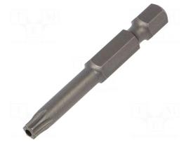 Screwdriver bit | Torx® with protection | T25H | Overall len: 50mm