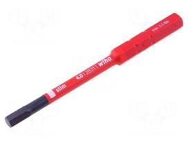 Interchangeable blade | Allen hex key | insulated | HEX 4mm | 75mm