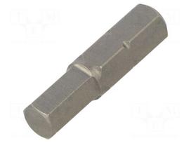 Screwdriver bit | Allen hex key | HEX 5,5mm | Overall len: 25mm
