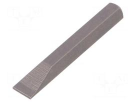 Screwdriver bit | slot | 4,0x0,8mm | Overall len: 28mm | Series: MICRO
