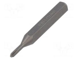 Screwdriver bit | Phillips | PH000 | Overall len: 28mm | Series: MICRO