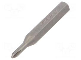 Screwdriver bit | Phillips | PH00 | Overall len: 28mm | Series: MICRO
