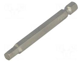 Screwdriver bit | Allen hex key | HEX 5mm | Overall len: 70mm