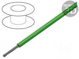 Wire | EcoWire Metric | stranded | Cu | 2.5mm2 | green | MPPE | 600V | 50m