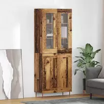 Aukštas spintelė 2 vnt. Senas medis 69,5 x 34 x 180 cm
