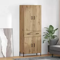 Aukštas spintelė Amatininkų ąžuolas 69,5 x 34 x 180 cm