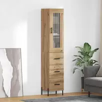 Aukštas spintelė Amatininkų ąžuolas 34,5 x 34 x 180 cm