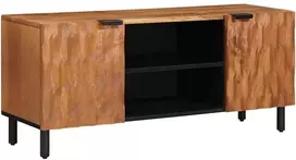 Televizoriaus spintelė Akacijos ruda apdaila 105 x 33 x 46 cm