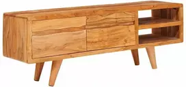Televizoriaus spintelė su lentyna Ruda 110 x 30 x 40 cm