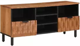 Televizoriaus spintelė Akacijos ruda apdaila 100 x 33 x 46 cm
