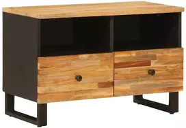 Televizoriaus spintelė Ruda 70 x 33 x 46 cm Kietas mango medis