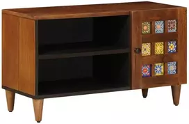 Televizoriaus spintelė graikinis riešutmedis 80 x 33 x 46 cm