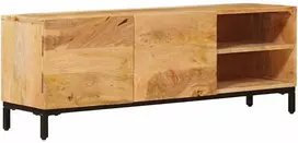 Saugojimo spintos Ruda 110 x 30 x 40 cm Kietas mango medis