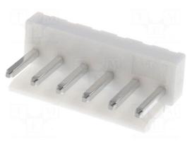 Socket | wire-board | male | VH | 3.96mm | PIN: 6 | THT | 250V | 10A | -25÷85°C