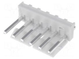 Socket | wire-board | male | KK 396 | 3.96mm | PIN: 6 | THT | 7A | tinned