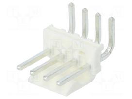 Socket | wire-board | male | KK 396 | 3.96mm | PIN: 4 | THT | 7A | tinned