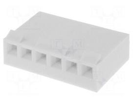 Plug | wire-board | female | KK 396 | 3.96mm | PIN: 6 | w/o contacts