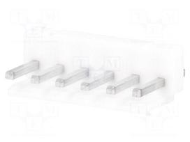 Socket | wire-board | male | NS39 | 3.96mm | PIN: 6 | THT | 250V | 7A | tinned