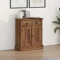 Oppbevaringsskap Natūrali 65 x 30 x 75 cm Kieto teka medžio